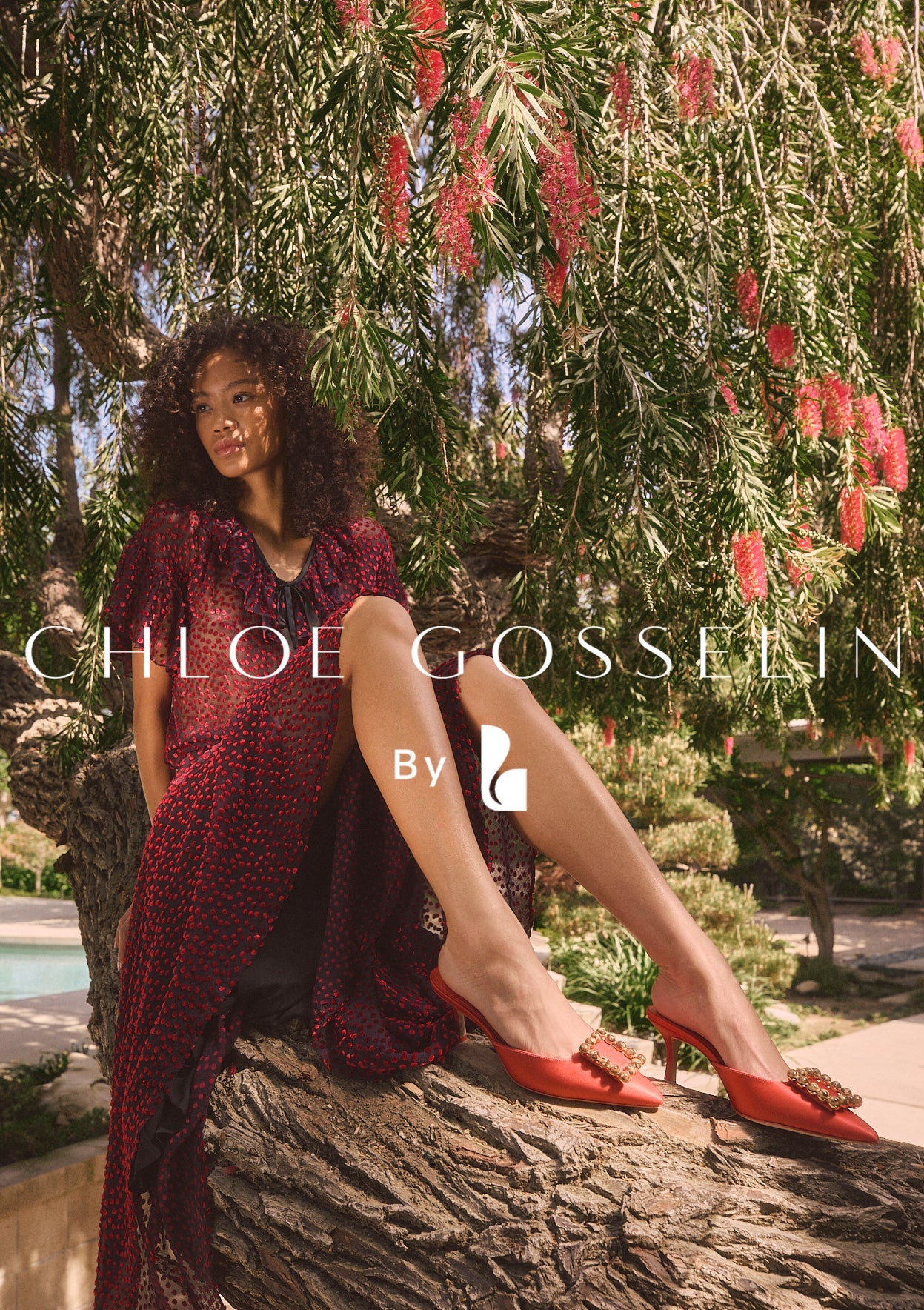 Chloe Gosselin by Larroude